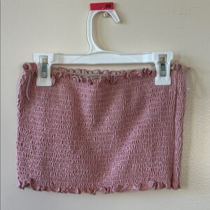Pink Smocked tub top